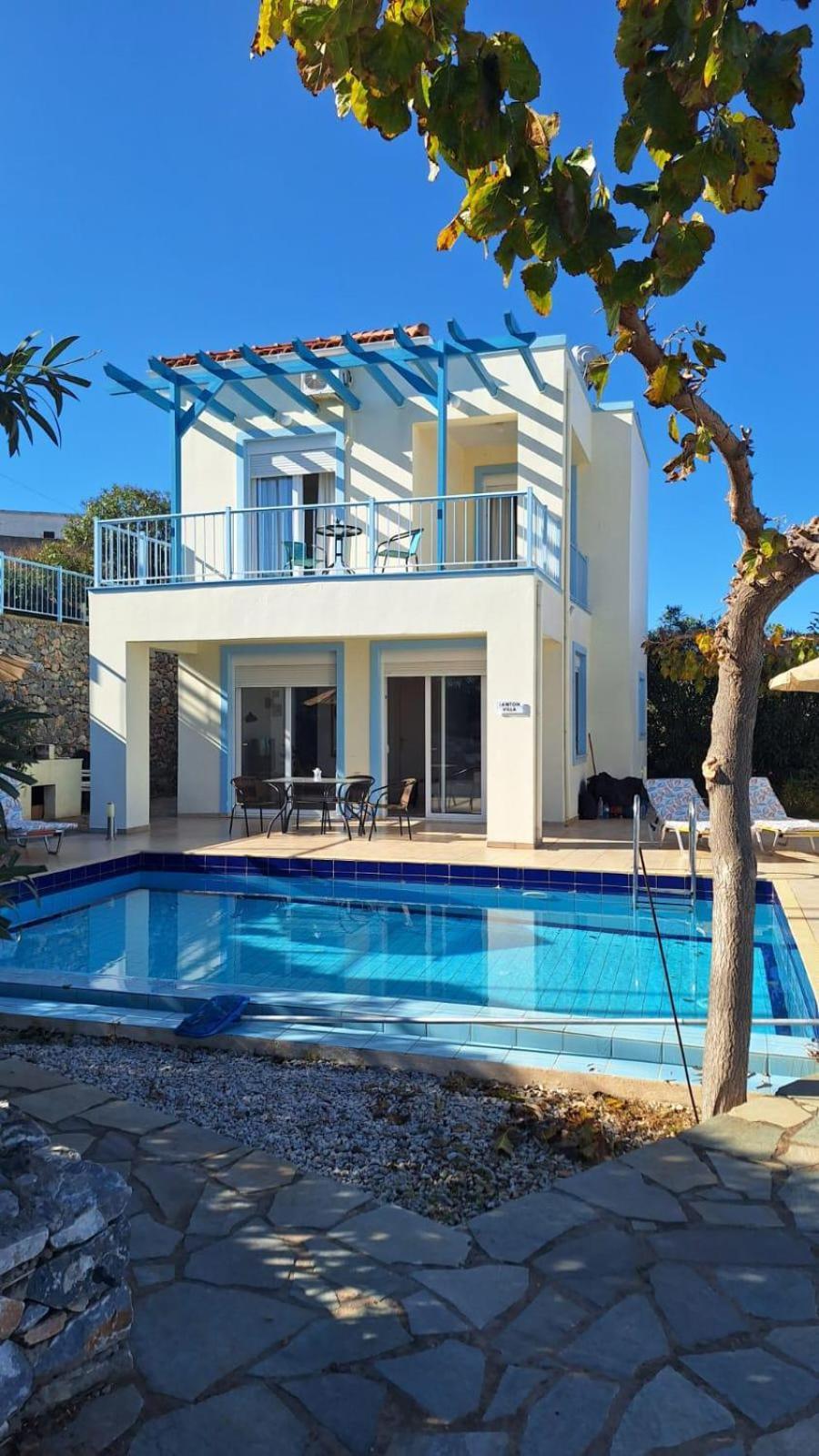 Вилла Breathtaking Sea And Mountain Views Kefalas Экстерьер фото